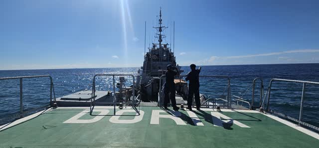Naval vessel deck